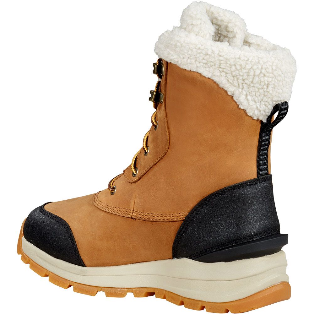 Carhartt Pellston 8" Insulated Winter Boots - Womens Carhartt Gold Back View
