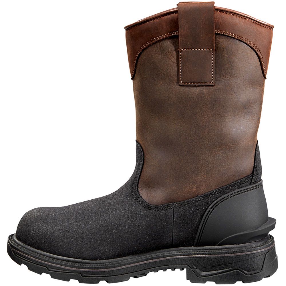 Carhartt Ironwood FT1509 11"  WP Ins Safety Toe Work Boots - Mens Brown Back View
