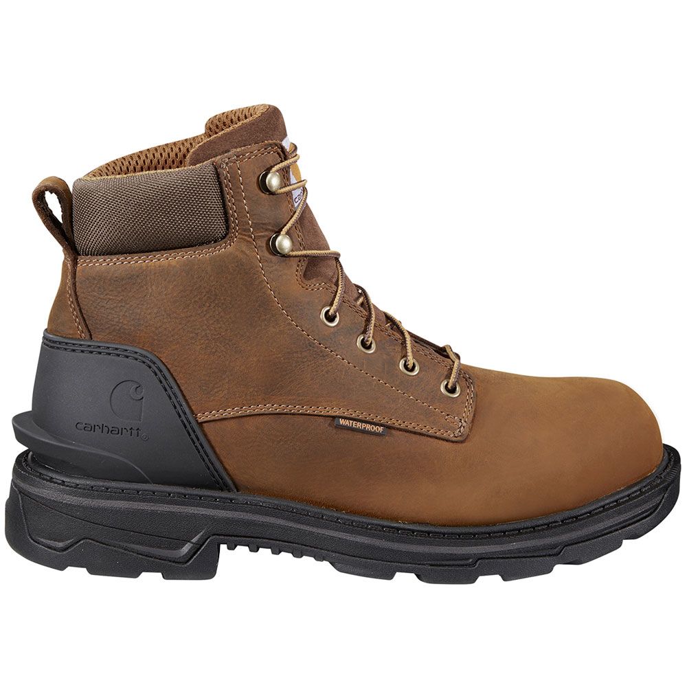 Carhartt Ft6000-M Non-Safety Toe Work Boots - Mens Bison Brown Oil Tan
