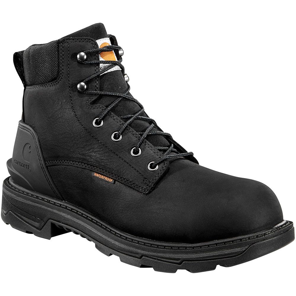 Carhartt Ironwood FT6001 6" WP Non-Safety Toe Work Boots - Mens Black