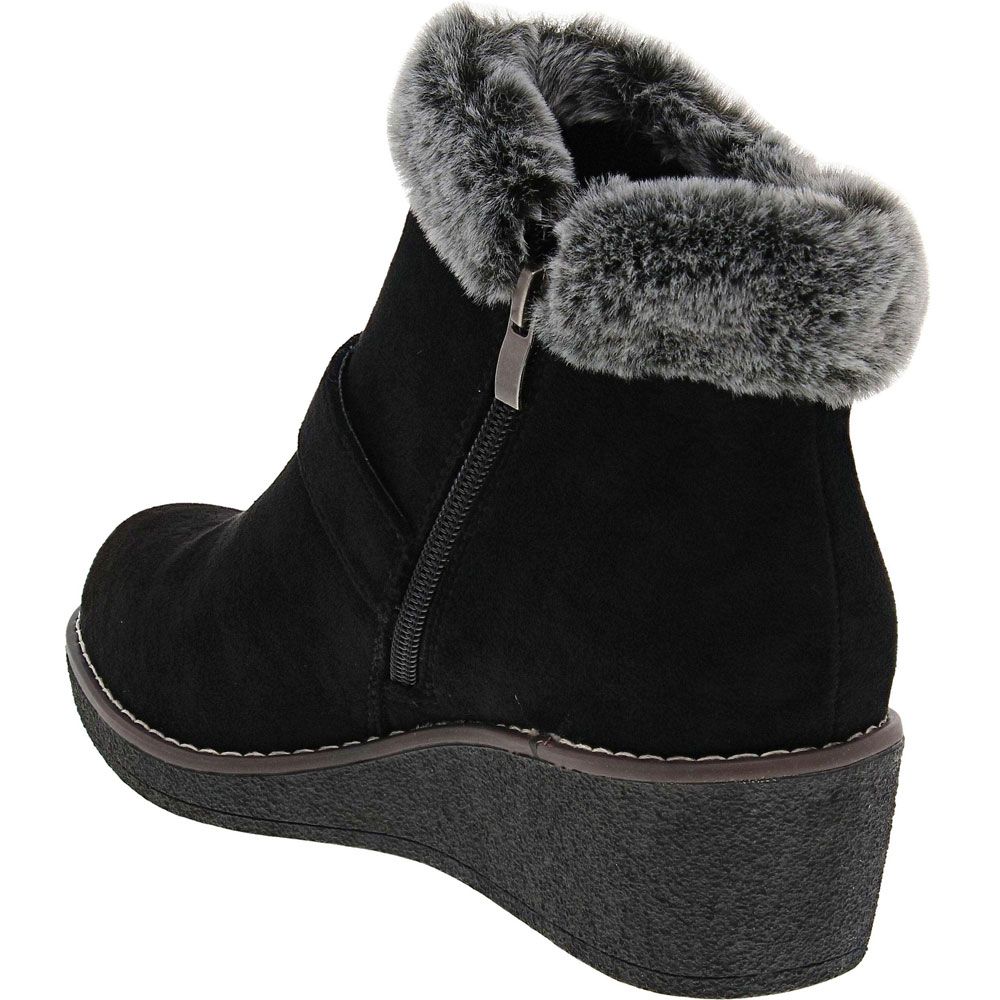 Corkys Chilly Casual Boots - Womens Black Back View