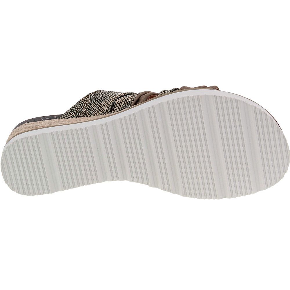 Corkys Believe Sandals - Womens Taupe Sole View