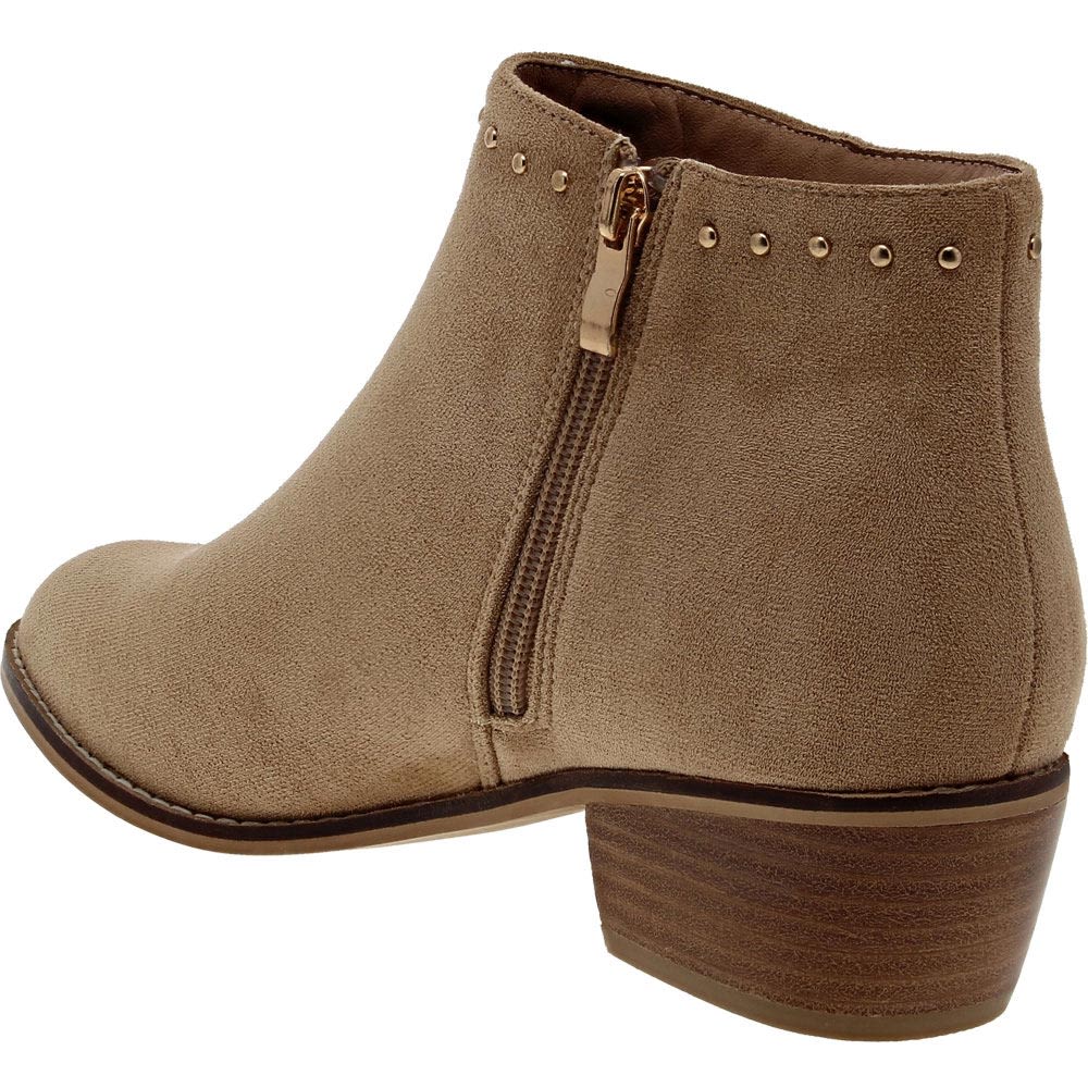 Corkys Casanova Casual Boots - Womens Camel Suede Back View