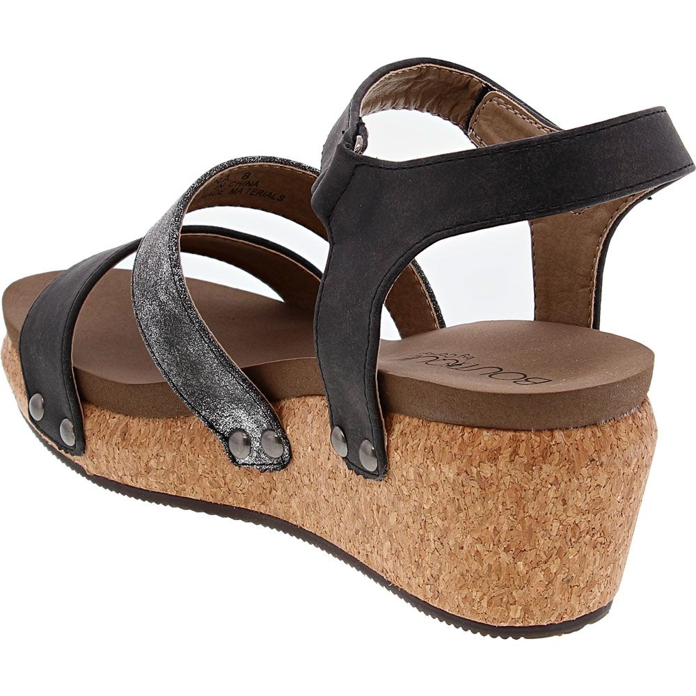 Corkys Cona Sandals - Womens Black Back View