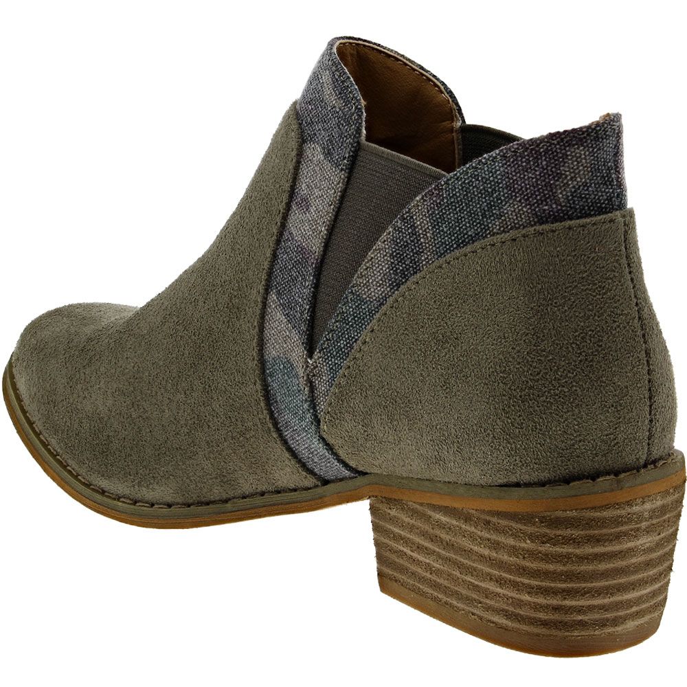 Corkys Crisp Ankle Boots - Womens Camouflage Back View