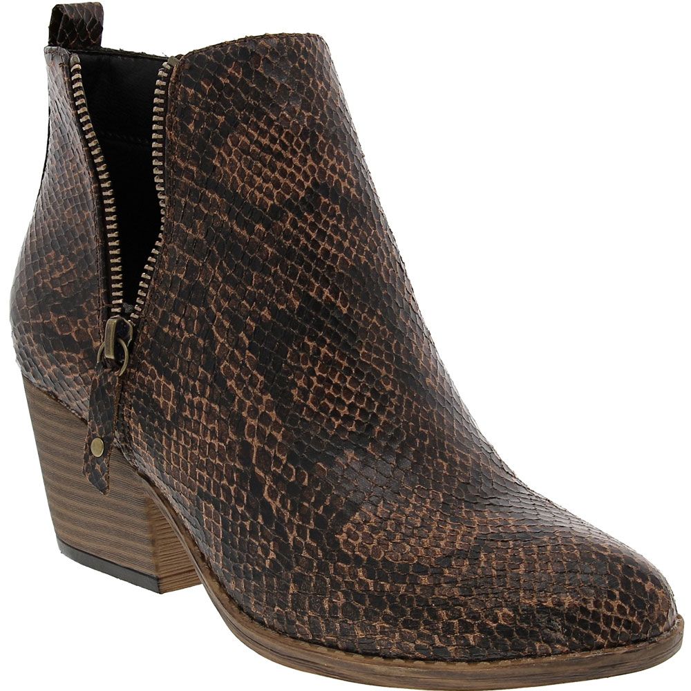 Corkys Tombstone Ankle Boots - Womens Chocolate