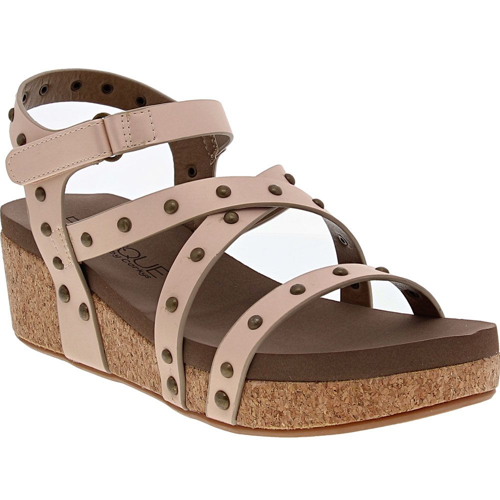 Corkys Under The Sun Wedge Sandals - Womens Copper