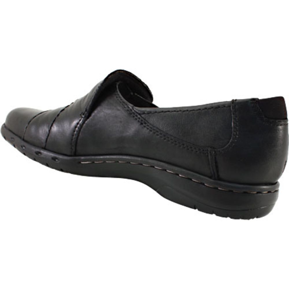 Cobb Hill Paulette Slip on Casual Shoes - Womens Black Back View
