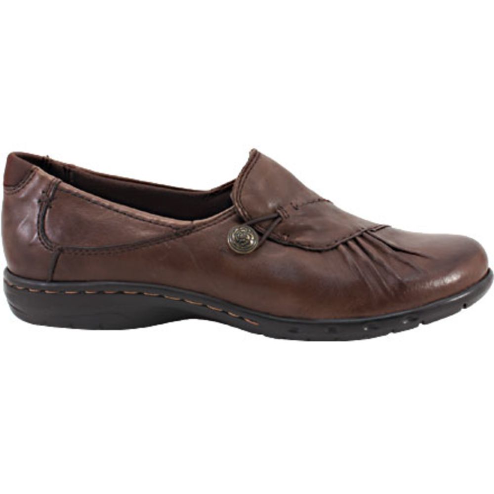 'Rockport - Cobb Hill Paulette Slip on Casual Shoes - Womens Bark