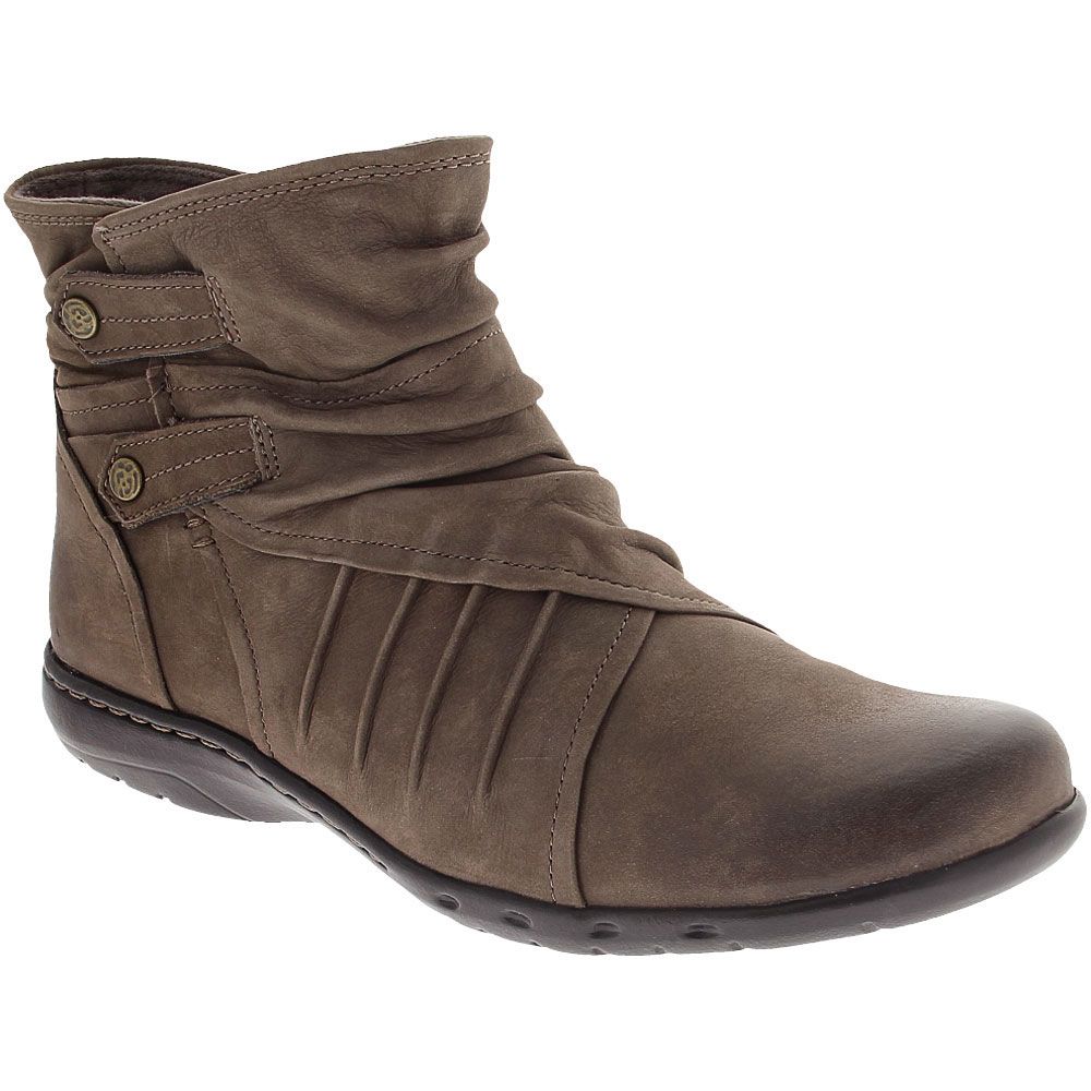 Cobb Hill Pandora Ankle Boots - Womens Stone