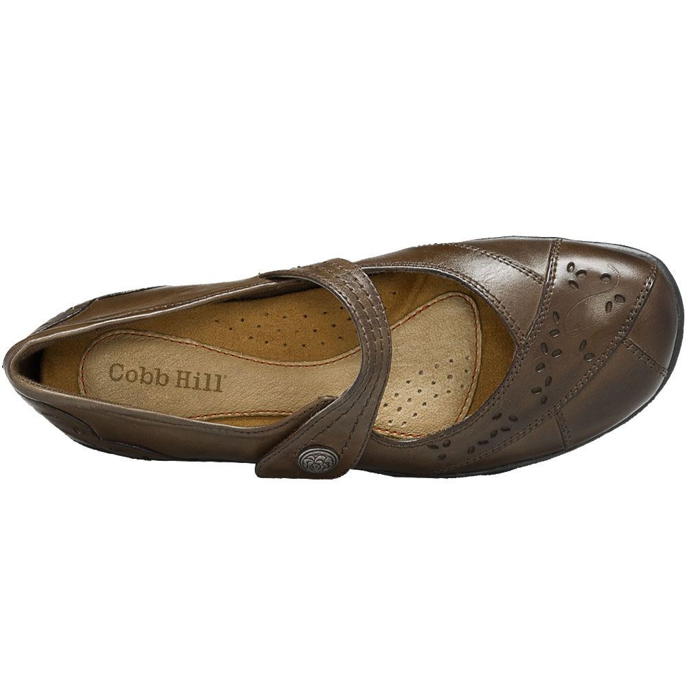 Cobb Hill Petra Casual Shoes - Womens Brown Back View