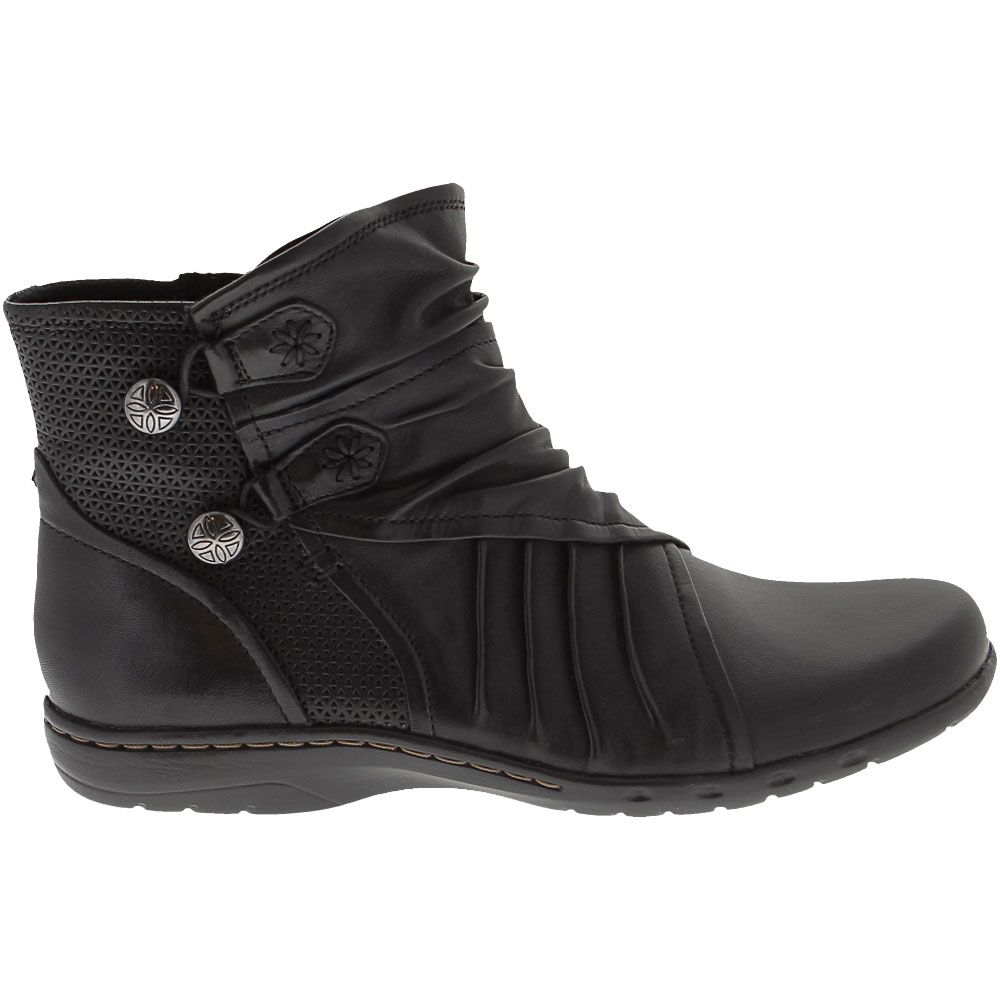 Cobb Hill Penfield Ankle Boots - Womens Black Side View