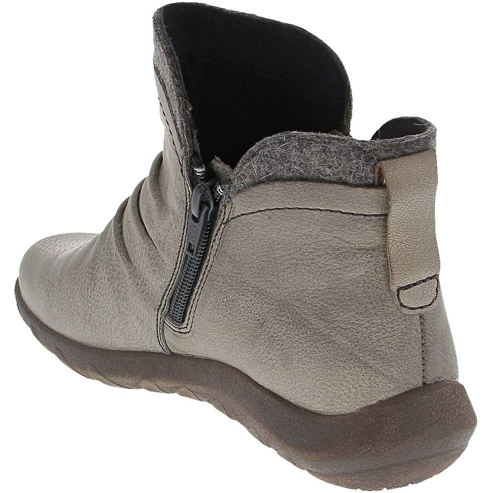 Cobb Hill Collection Amalie Boots - Womens Grey Back View