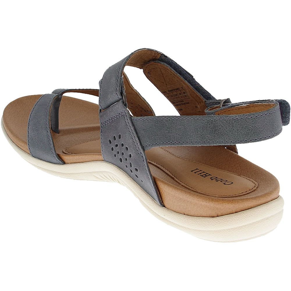 Cobb Hill Collection Rubey Sandals - Womens Blue Back View