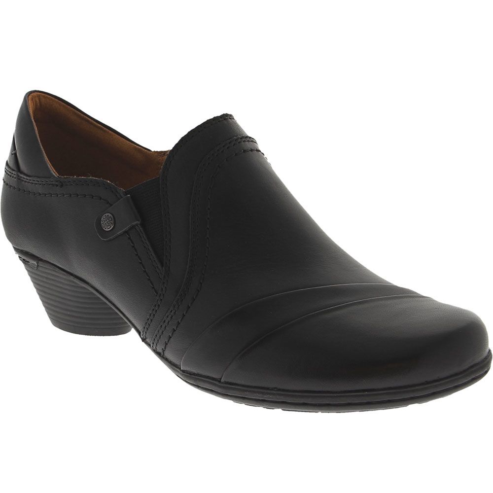 Cobb Hill Laurel Casual Dress Shoes - Womens Black Leather