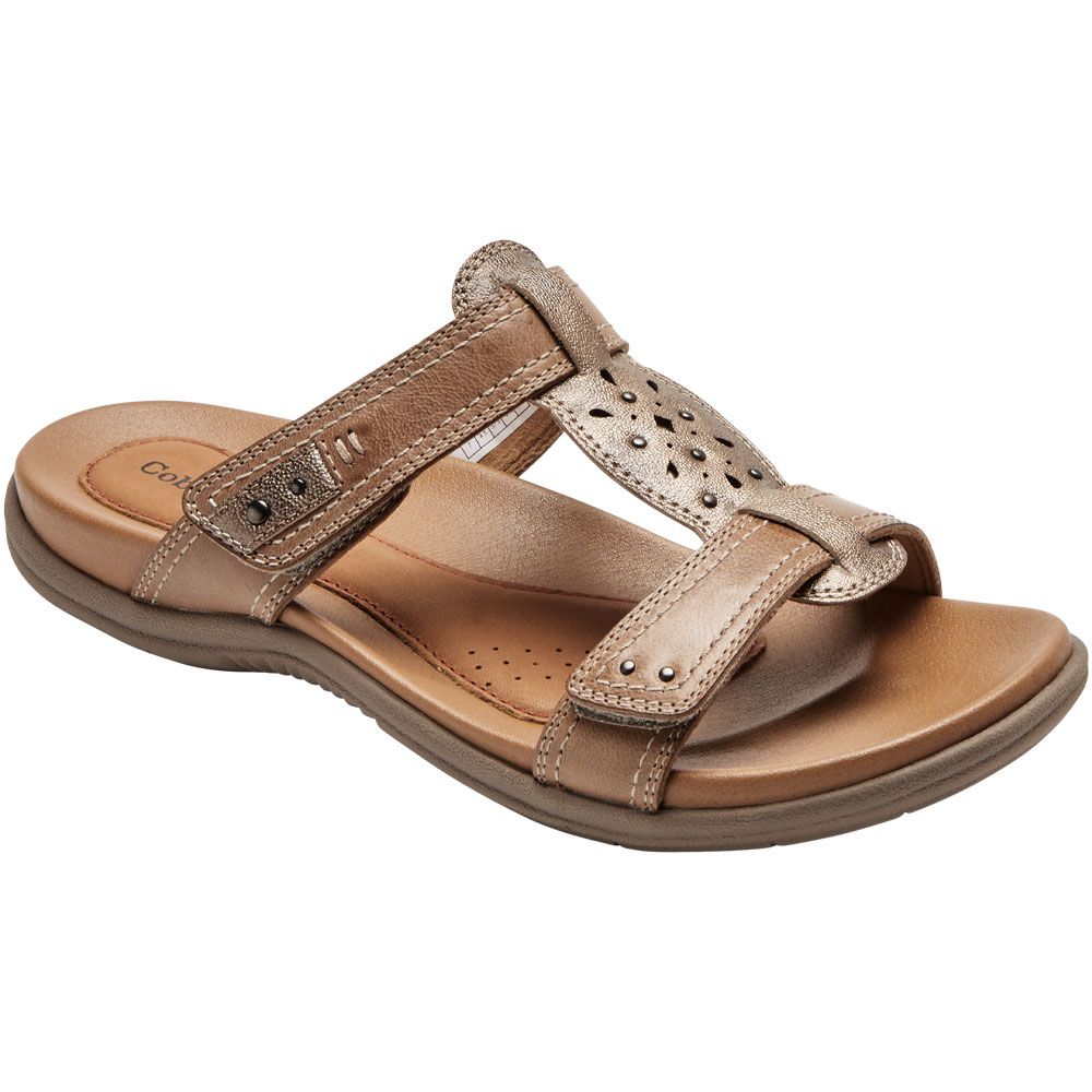 Cobb Hill Rubey Slide Sandals - Womens Taupe
