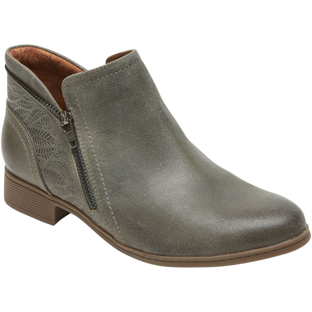 Cobb Hill Crosbie Ankle Boots - Womens Grey
