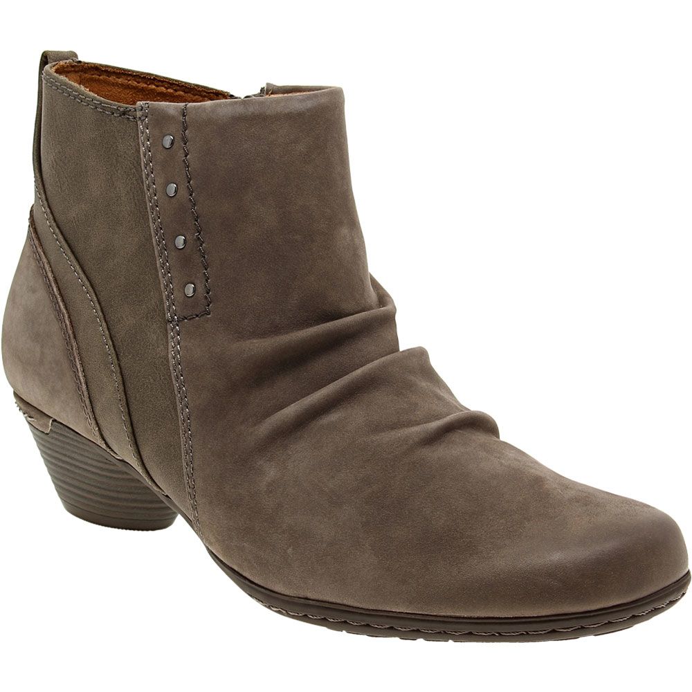 Cobb Hill Laurel Rivet Boot Ankle Boots - Womens Taupe