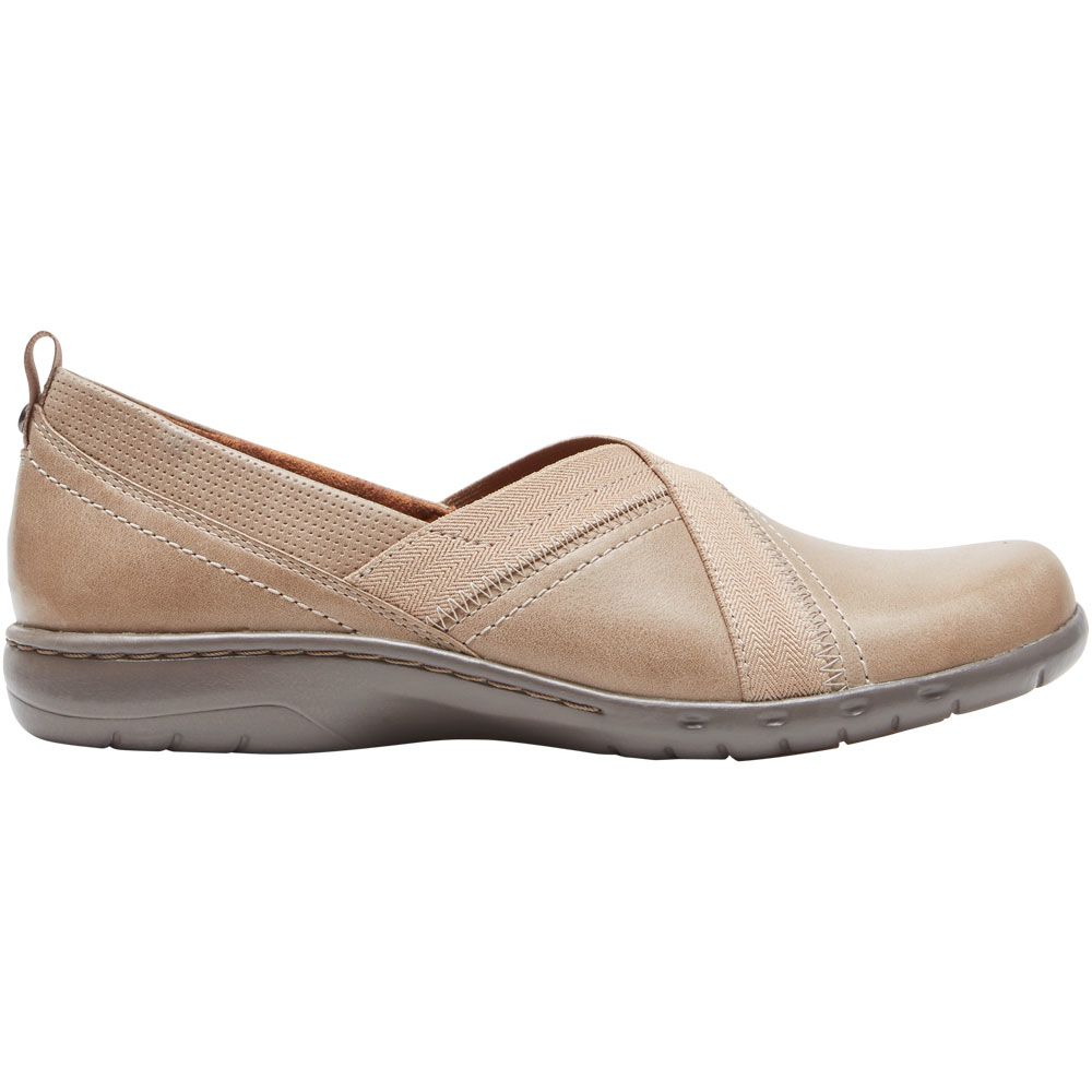 Cobb Hill Penfield Envelope Casual Dress Shoes - Womens Taupe Side View