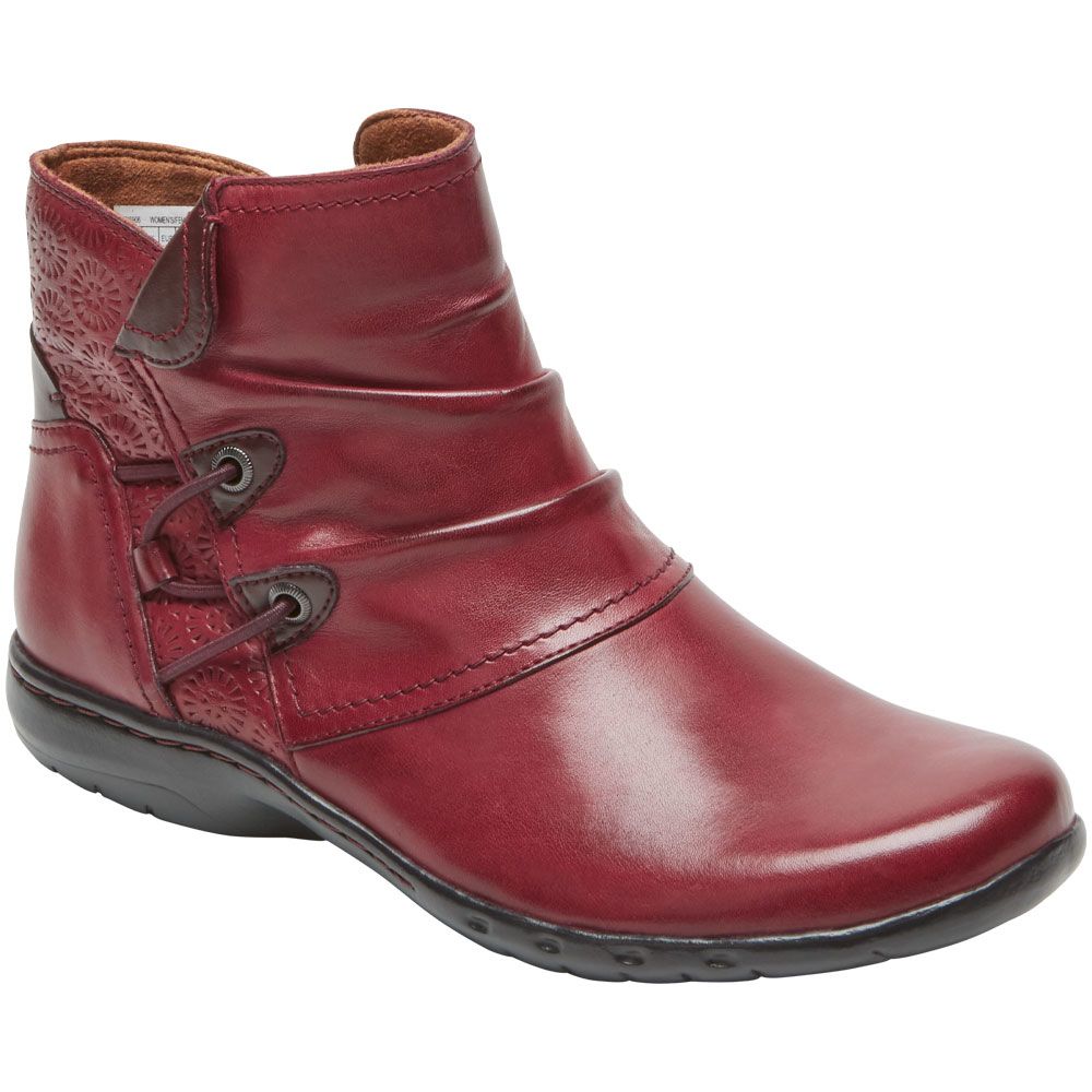 Cobb Hill Penfield Ruch Boot Casual Boots - Womens Red Leather