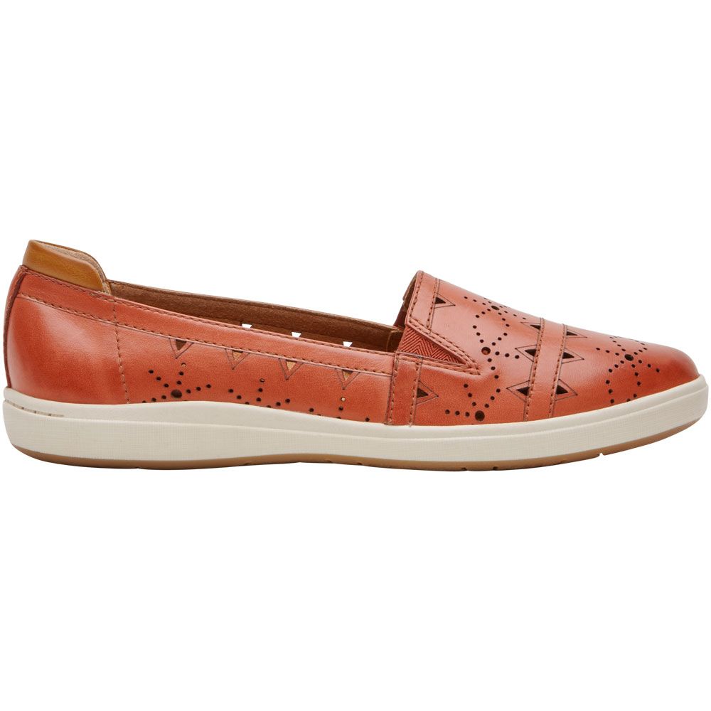 Cobb Hill Bailee Slip on Casual Shoes - Womens Russet Side View