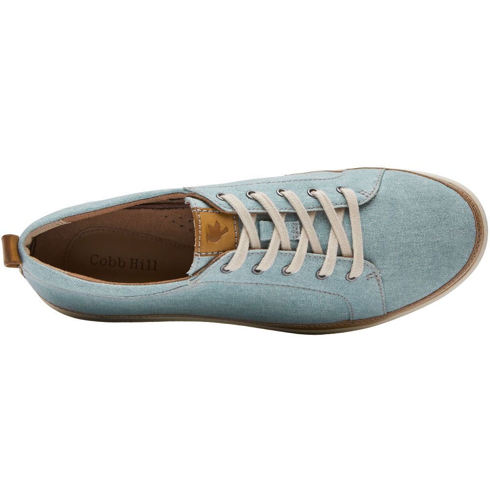 Cobb Hill Bailee Sneaker Lifestyle Shoes - Womens Blue Back View