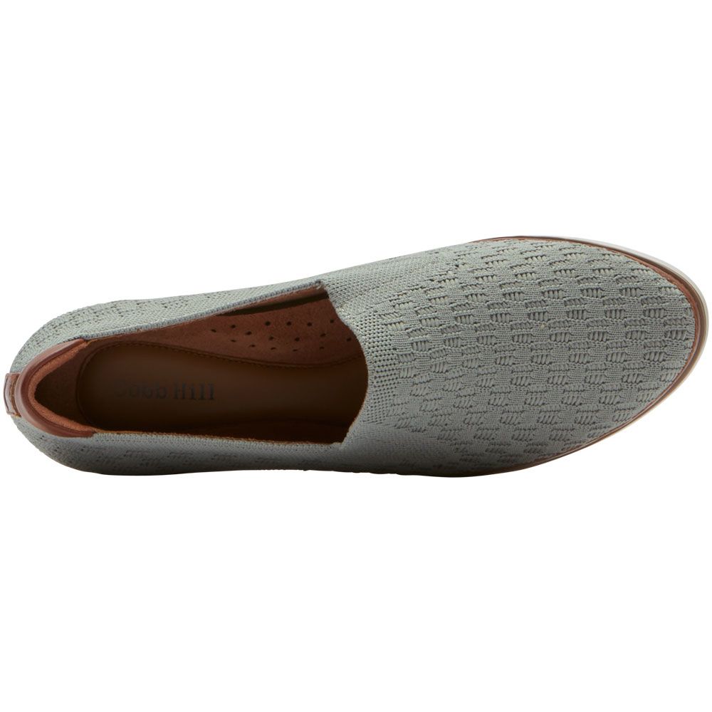 Cobb Hill Camryn Washable Slip on Casual Shoes - Womens Sage Back View