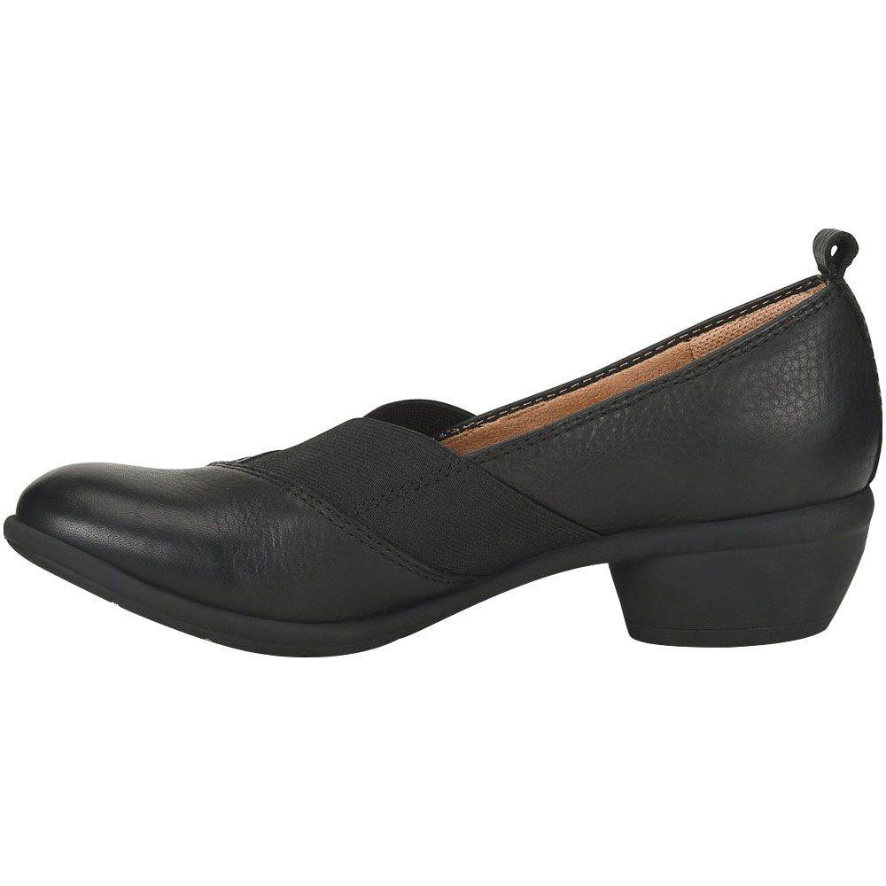 Comfortiva Quinton Slip on Casual Shoes - Womens Black Back View