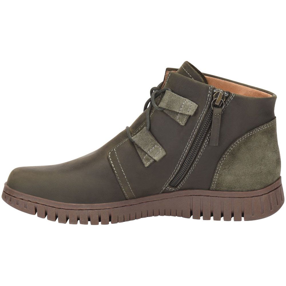 Comfortiva Corine Casual Boots - Womens Olive Back View
