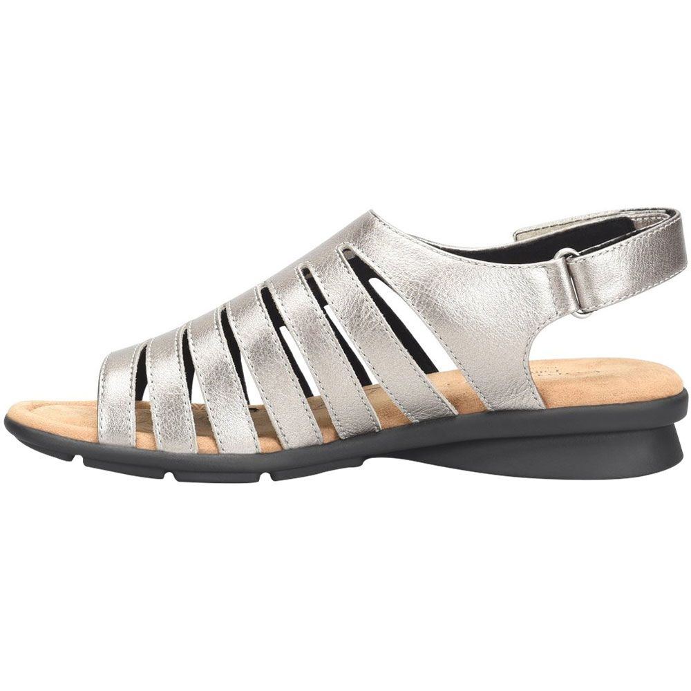 Comfortiva Pisces Sandals - Womens Grey Multi Back View