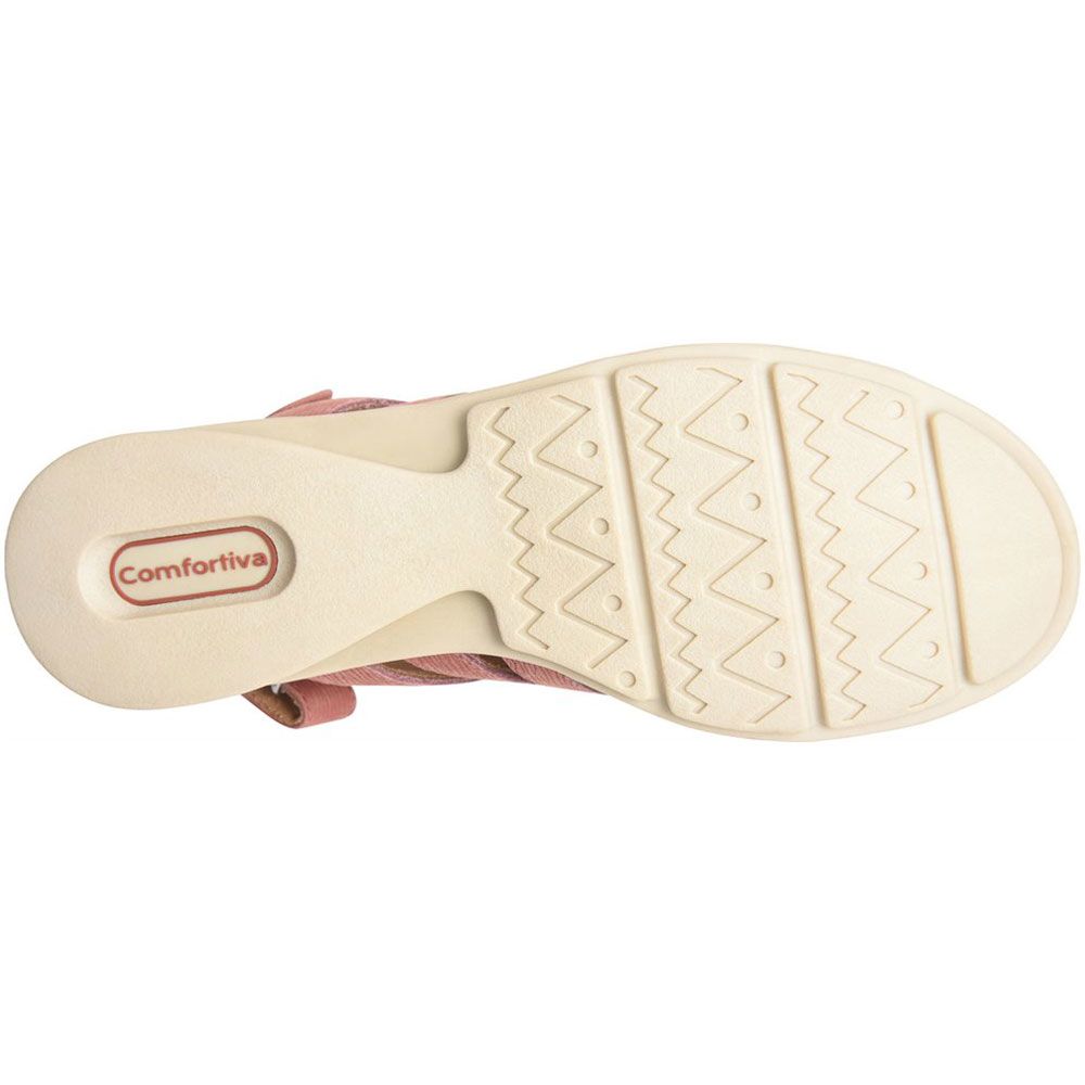 Comfortiva Pisces Sandals - Womens Rose Sole View