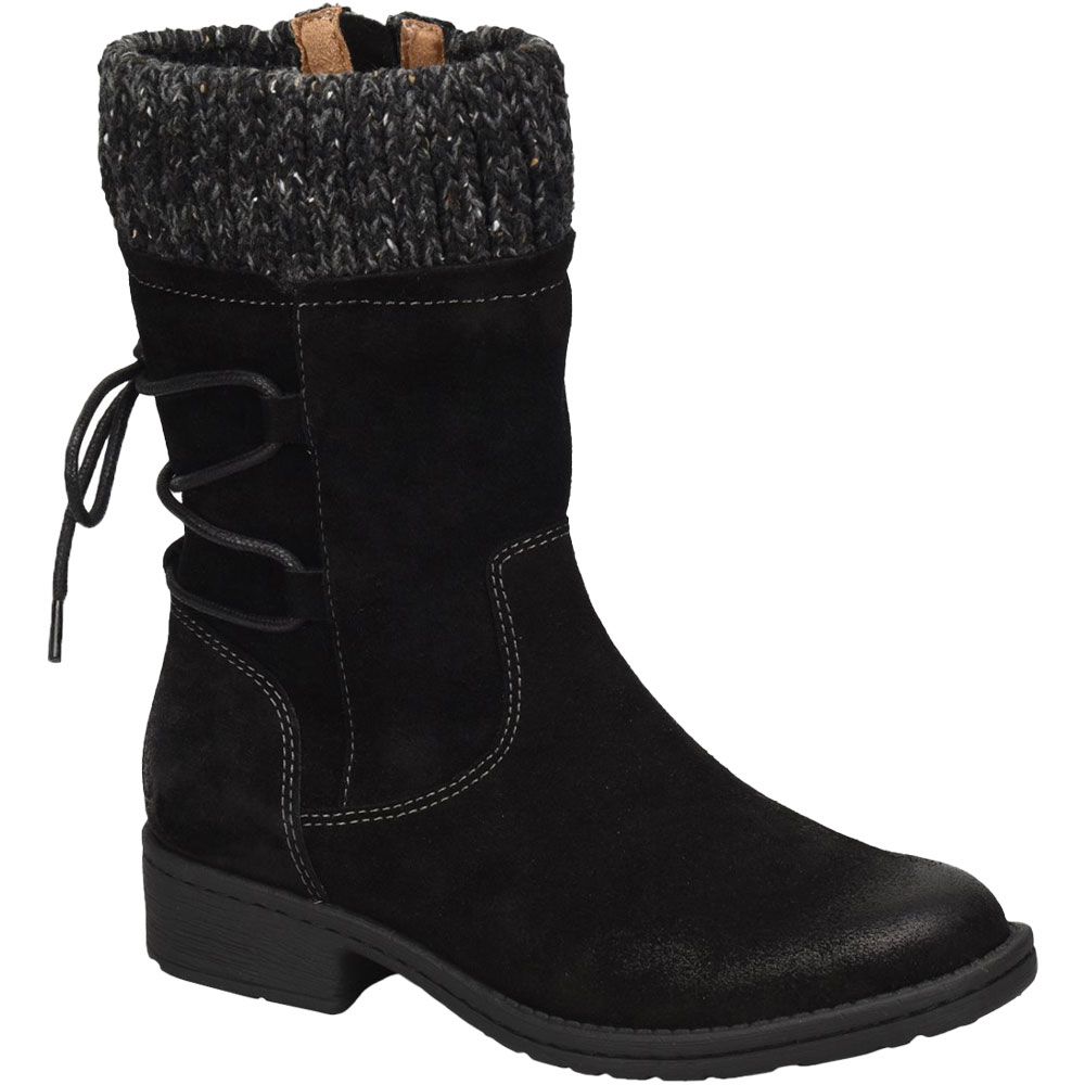Comfortiva Salem Casual Boots - Womens Black Suede