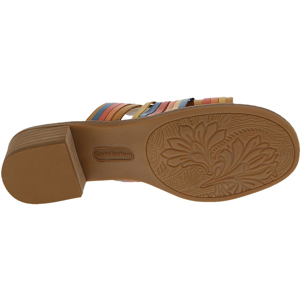 Comfortiva Brileigh Sandals - Womens Sand Sole View