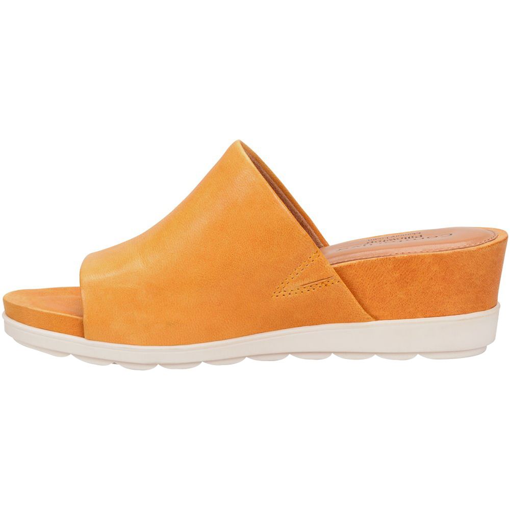 Comfortiva Pax Sandals - Womens Yellow Back View