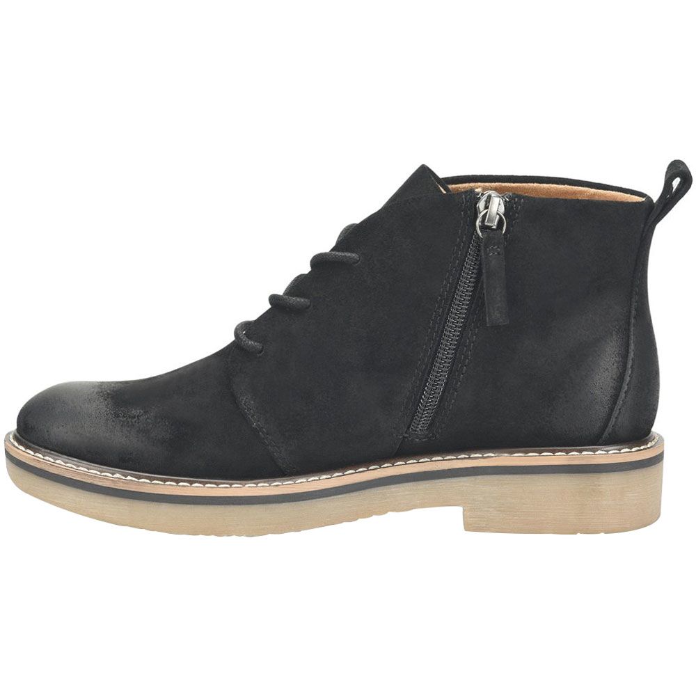 Comfortiva Rebeca Casual Boots - Womens Black Suede Back View