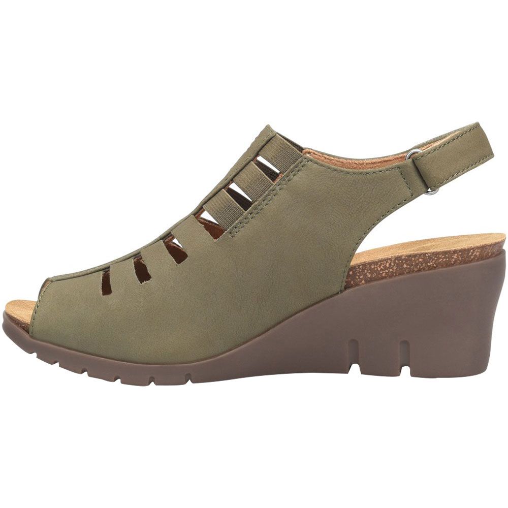 Comfortiva Alana Casual Shoes - Womens Olive Back View