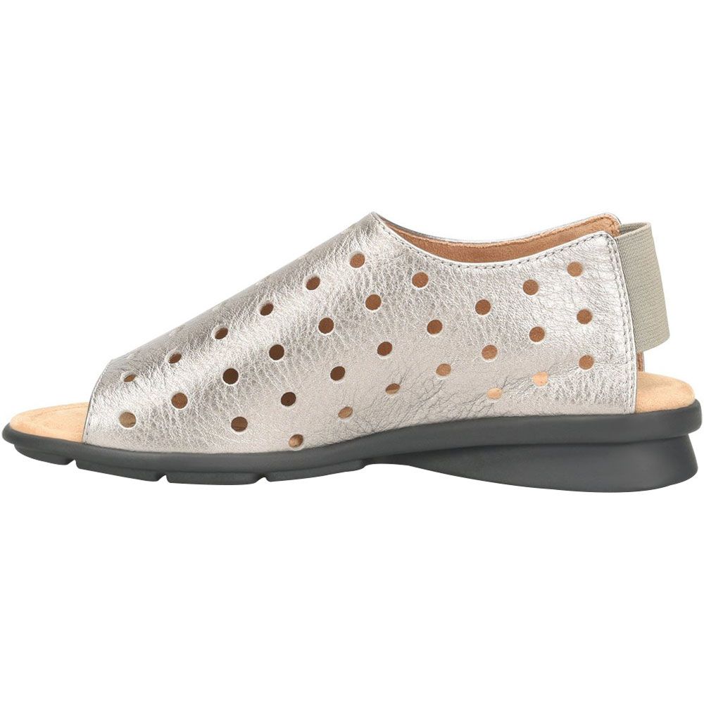 Comfortiva Petal Slip on Casual Shoes - Womens Grey Multi Back View