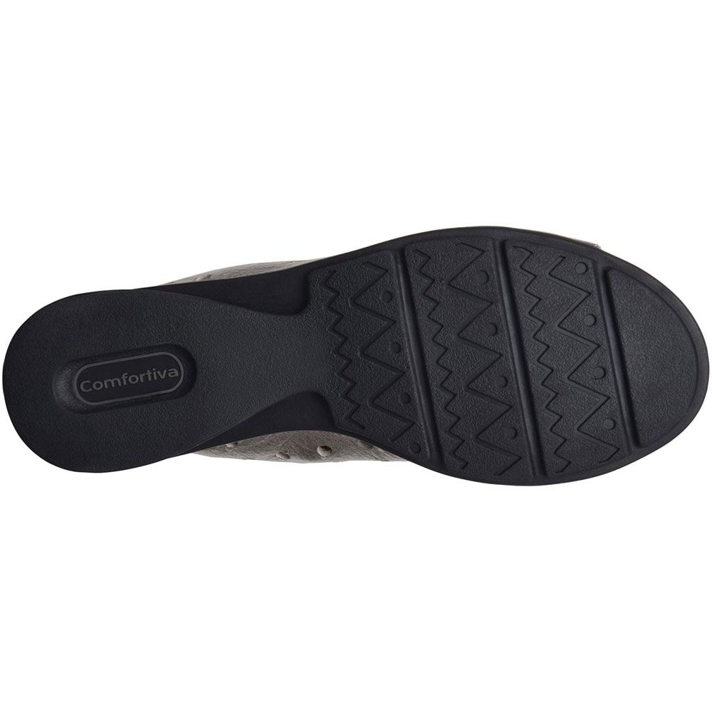 Comfortiva Petal Slip on Casual Shoes - Womens Grey Multi Sole View