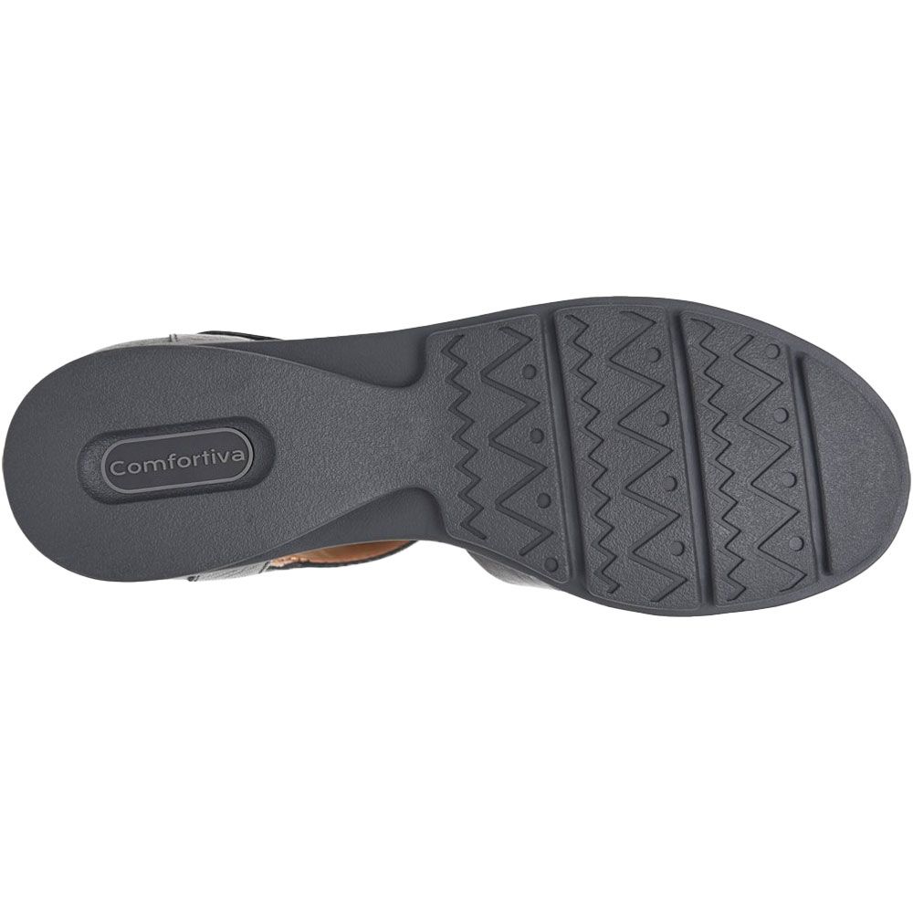 Comfortiva Persa Casual Shoes - Womens Black Sole View