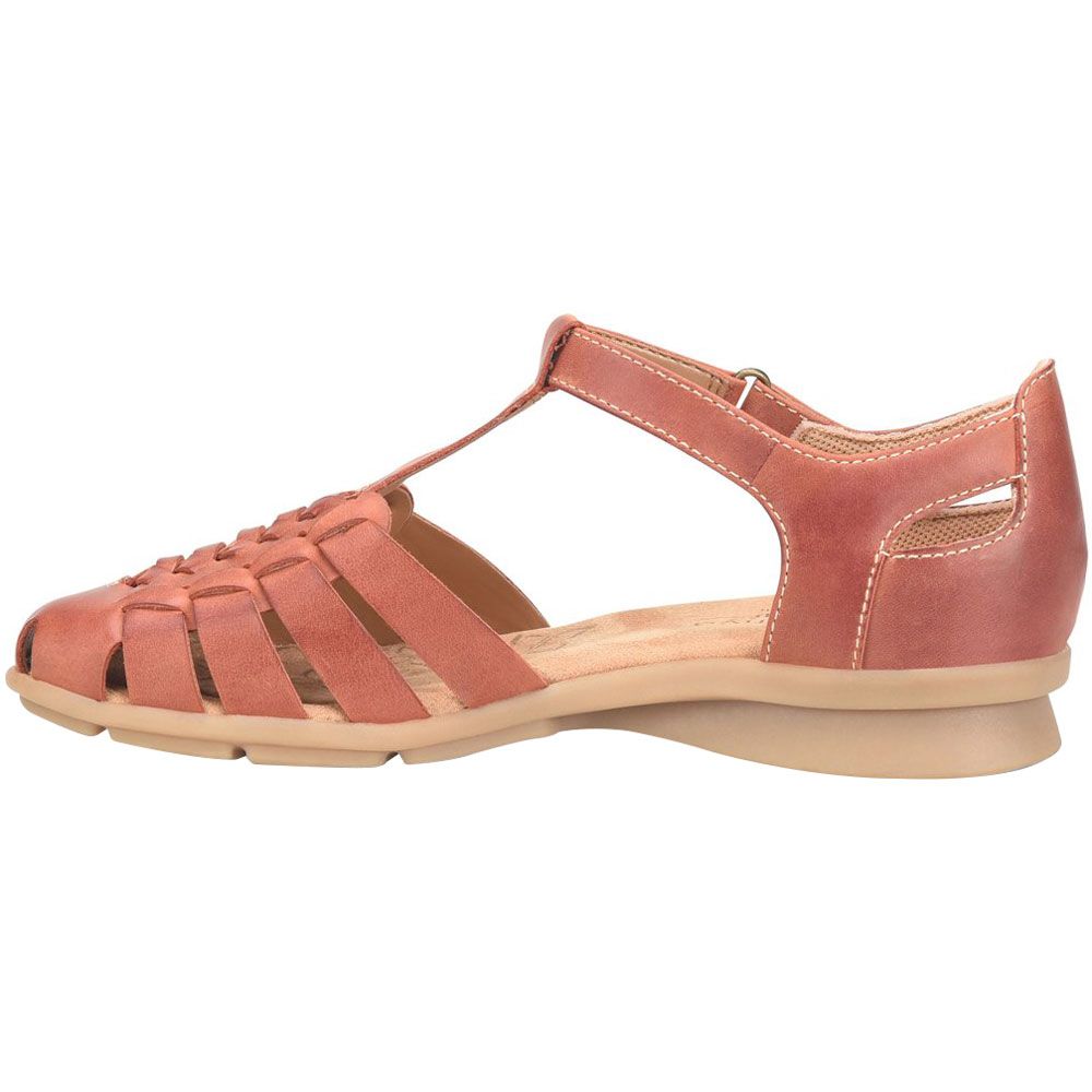 Comfortiva Persa Casual Shoes - Womens Rust Red Back View