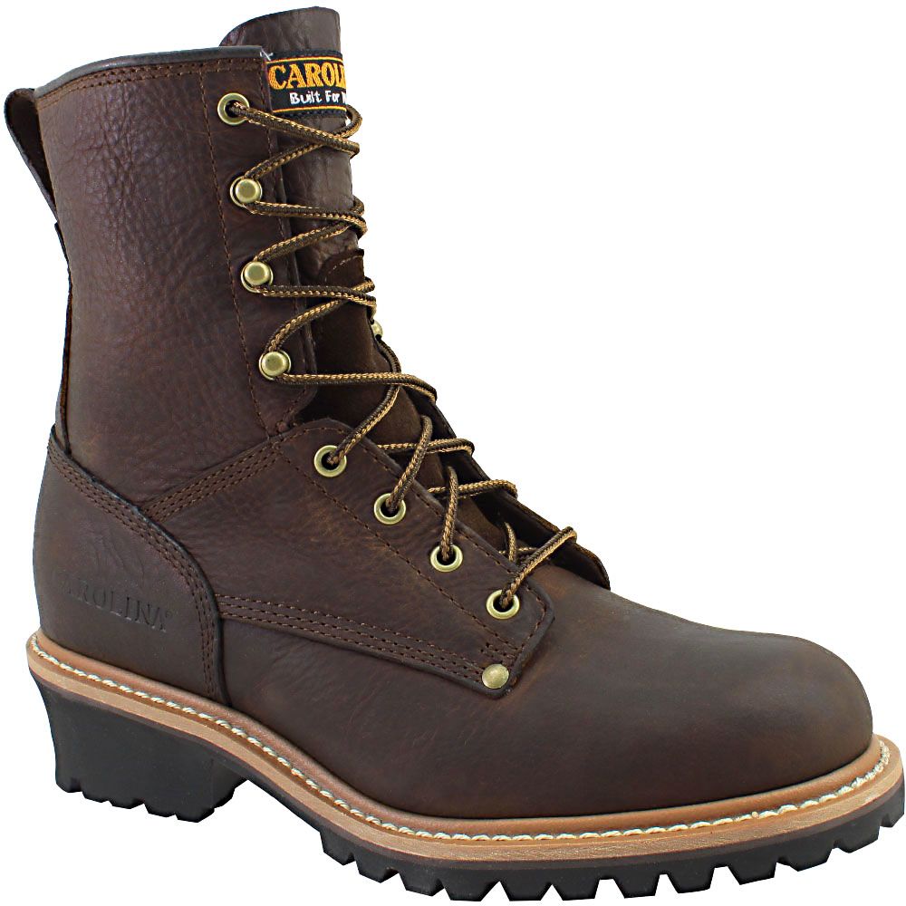 Carolina 1821 Steel Toe Work Boots - Mens Dark Brown