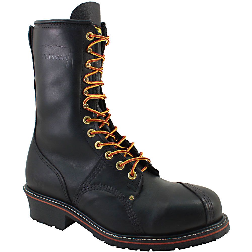 Carolina 1905 Steel Toe Work Boots - Mens Black