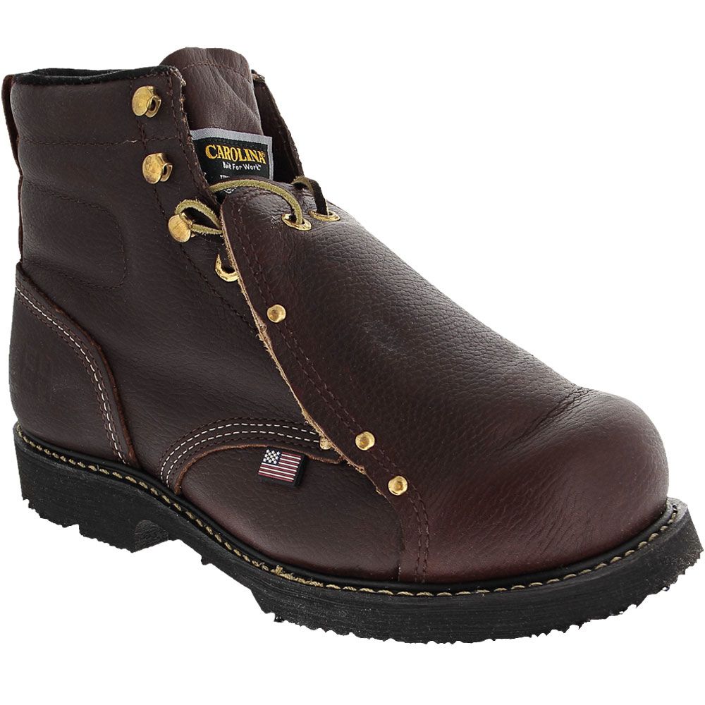 Carolina 508 Steel Toe Work Boots - Mens Brown