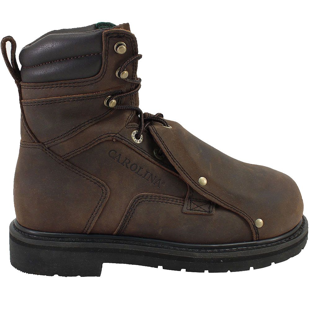 Carolina 579 Broad Toe Work Boots - Mens Brown