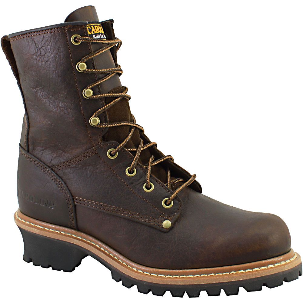 Carolina 821 Non-Safety Toe Work Boots - Mens Brown
