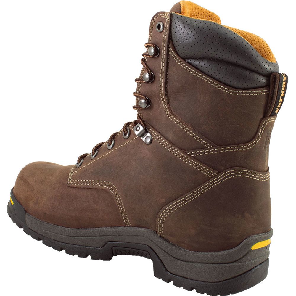 Carolina 8521 Composite Toe Work Boots - Mens Brown Back View