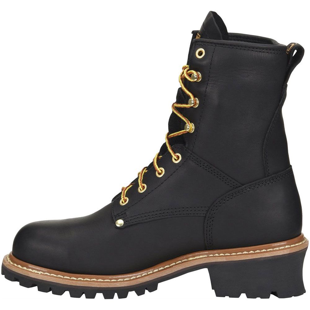 Carolina CA8823 Non-Safety Toe Work Boots - Mens Black Back View