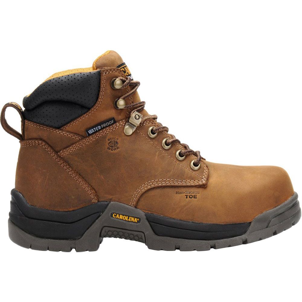 Carolina Raleigh CA1620 Womens Comp Toe Work Boots Brown Side View