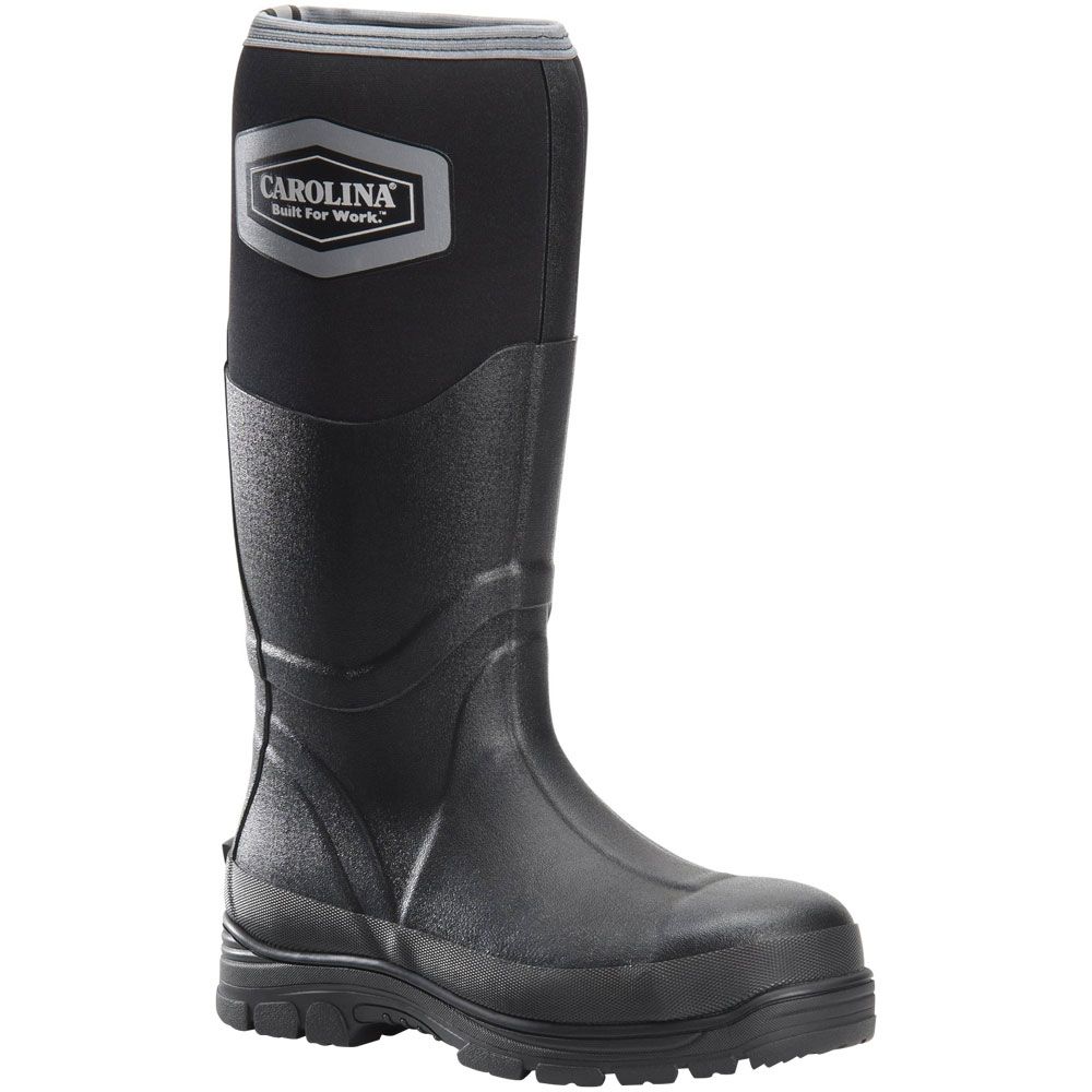 Carolina CA2100 15" Mud Jumper Mens Soft Toe Work Boots Black