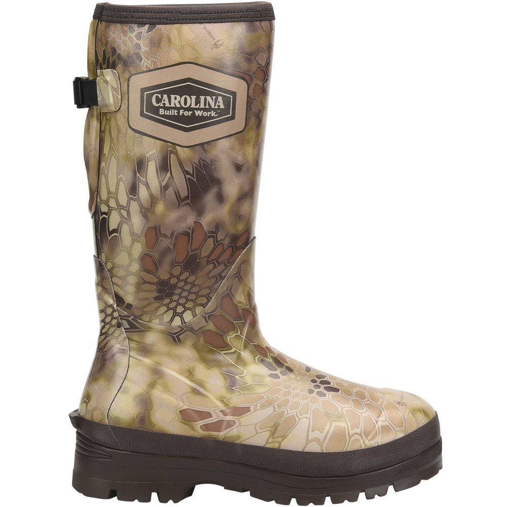 Carolina CA2108 Mens 15" 800g Ins Pr Work Boots Camouflage Side View